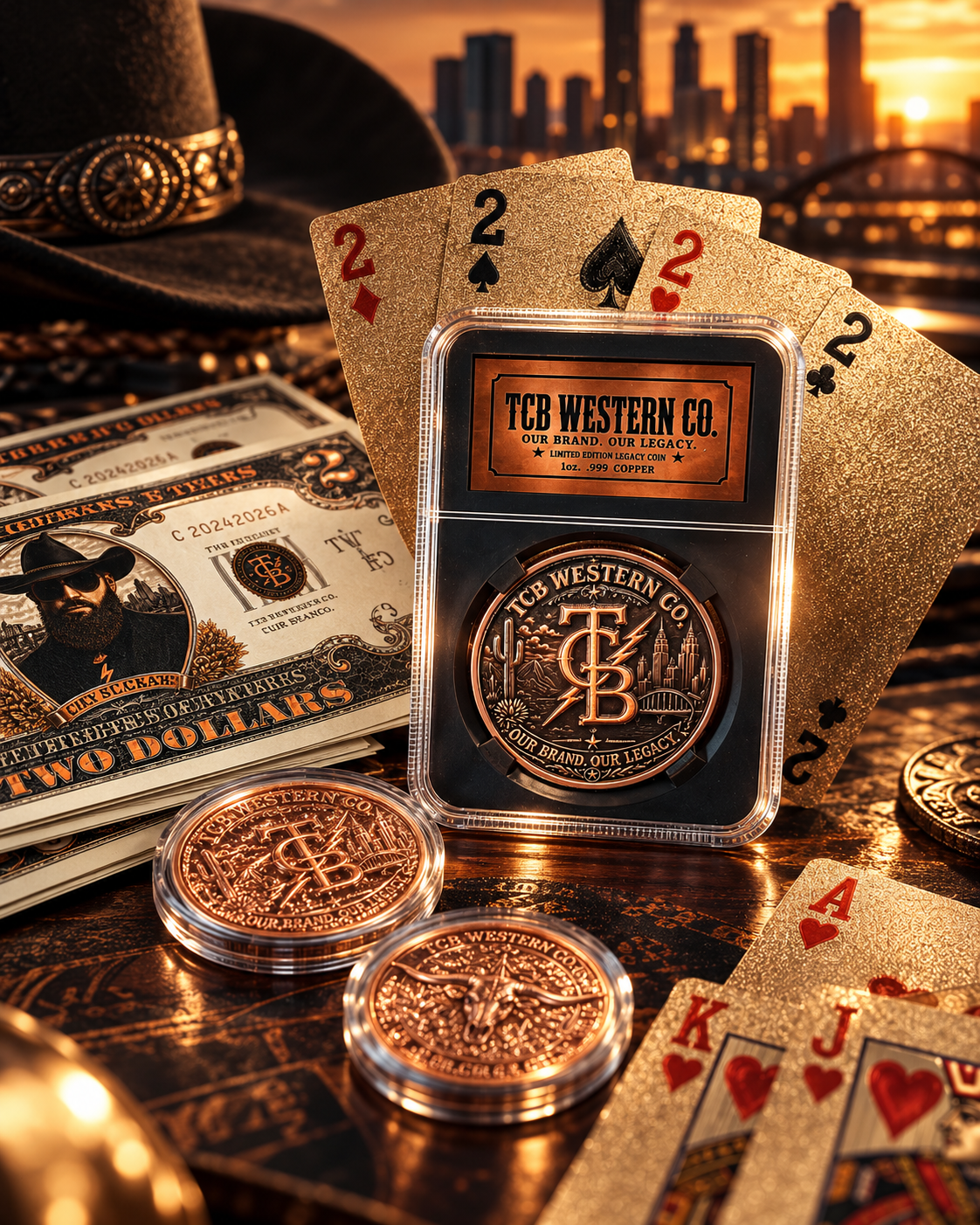 TCB Limited Edition 1oz Copper Legacy Coin