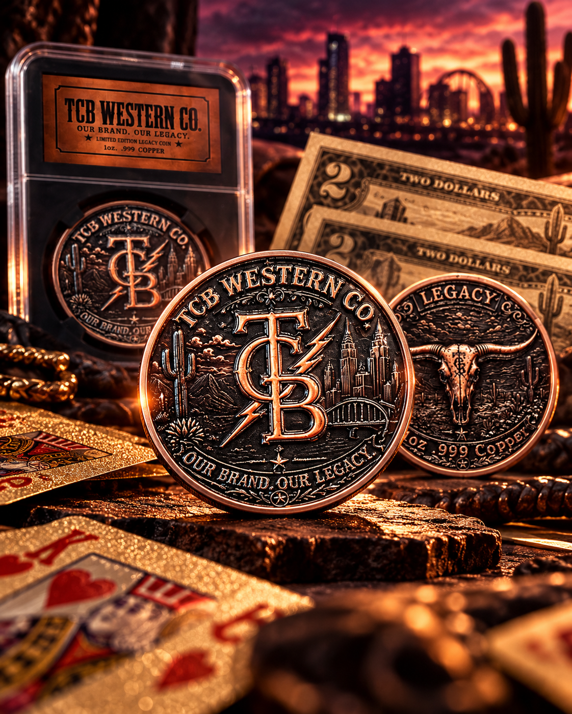 TCB Limited Edition 1oz Copper Legacy Coin