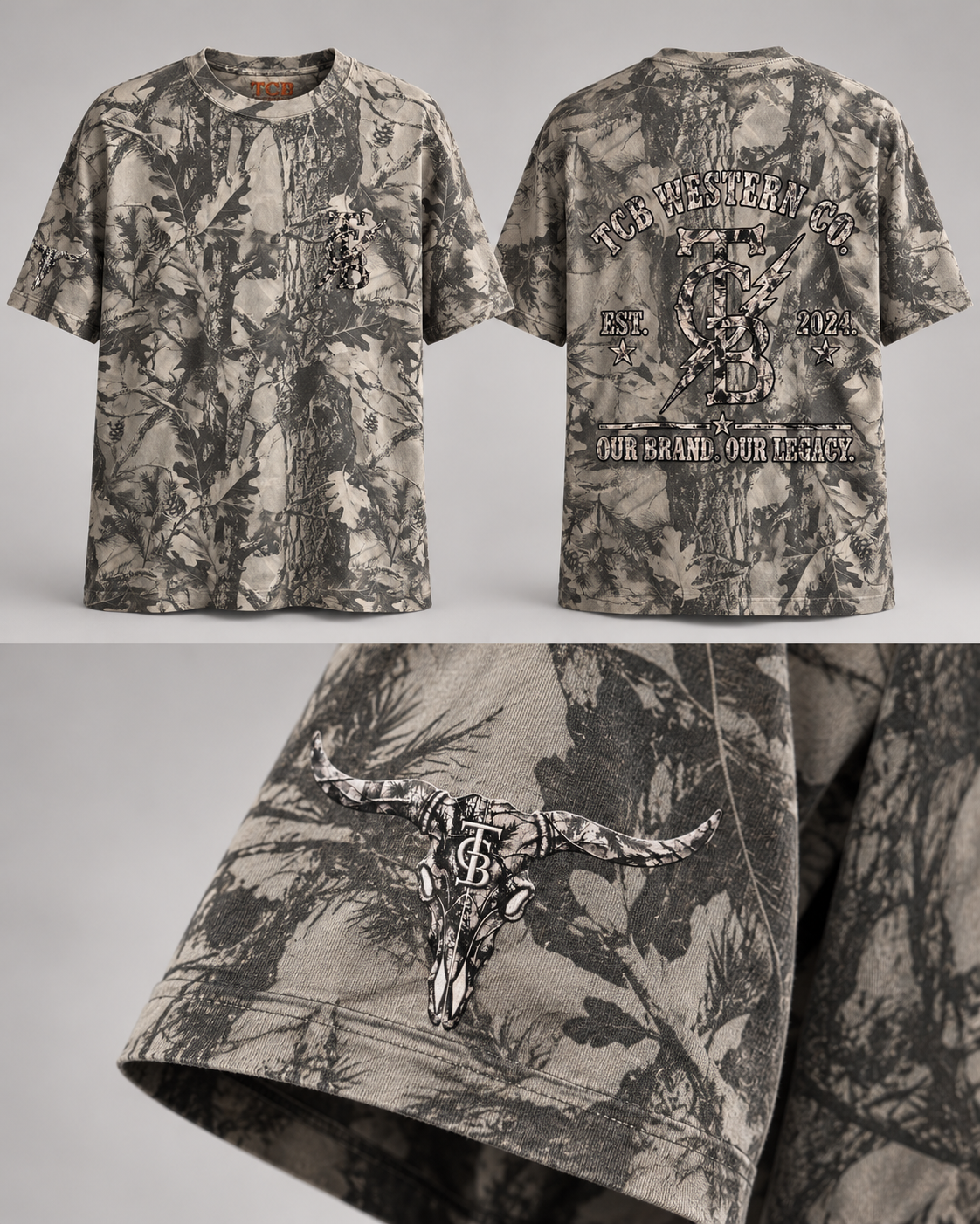 Timber District Camo Season Tee