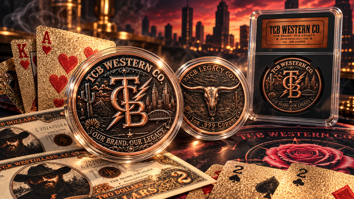 TCB Limited Edition 1oz Copper Legacy Coin