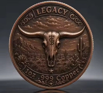 TCB Limited Edition 1oz Copper Legacy Coin